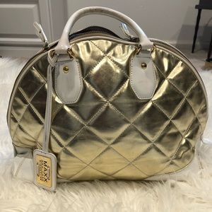 Maxx Signature New York Metallic Bowling Bag